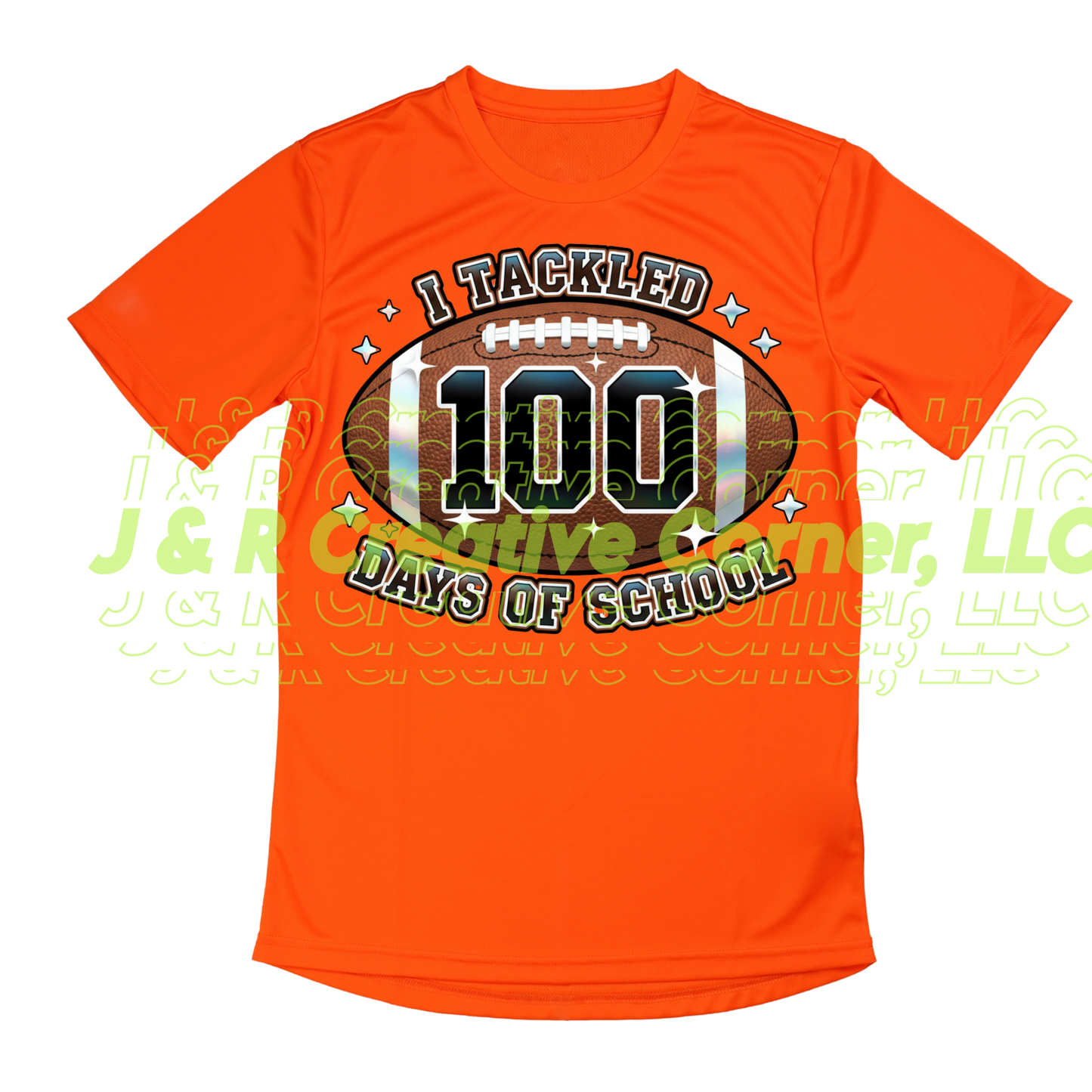 100 Days of School Football