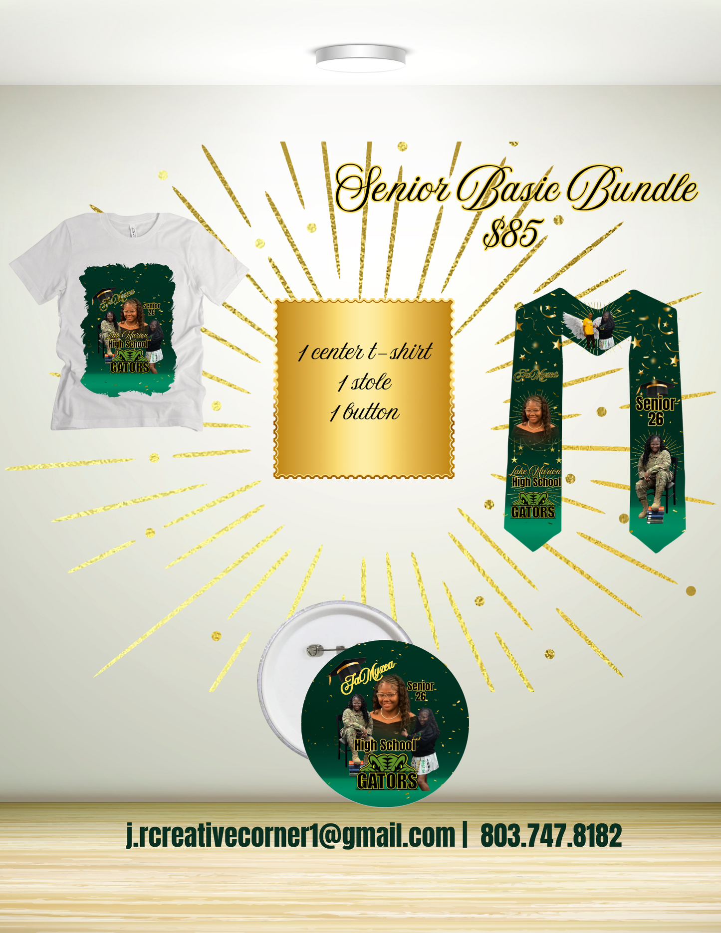 Senior 2026 Basic Bundle – Graduation Package