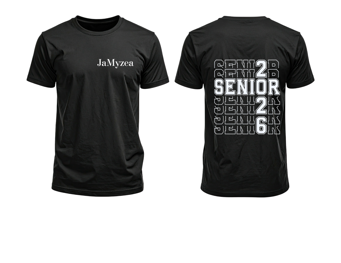 Class of 2026 Senior T-Shirt – Custom Name Graduation Shirt
