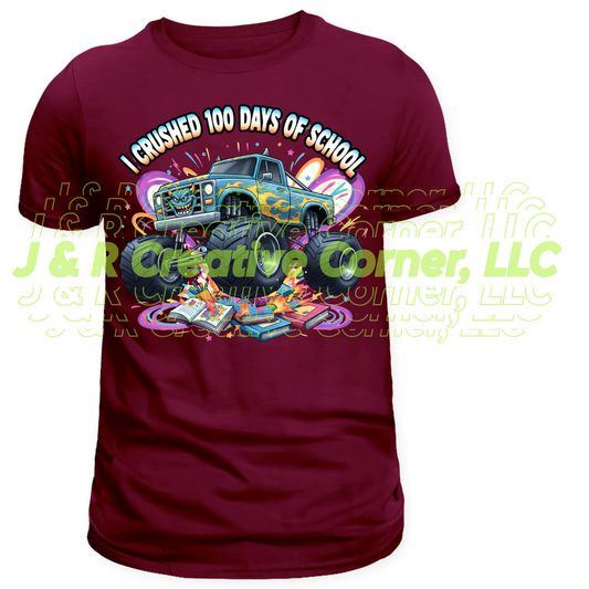 100 Days of School Tonka Truck